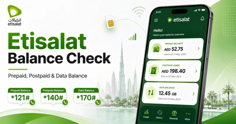 Etisalat Balance Check