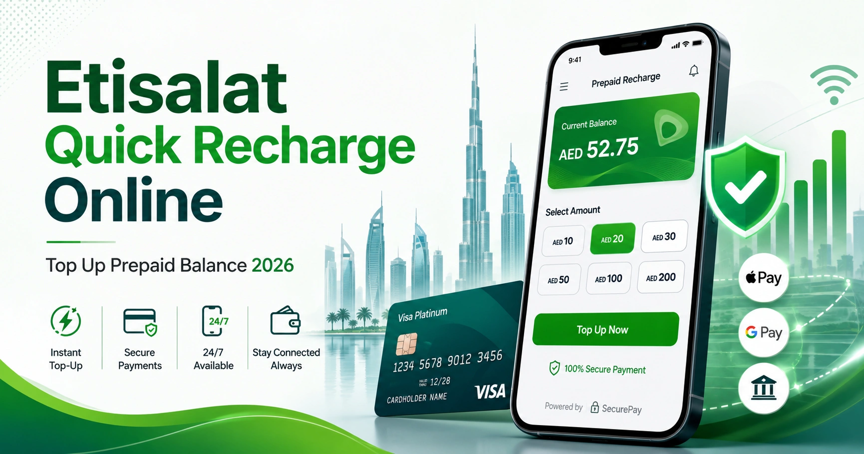 Etisalat Quick Recharge Online
