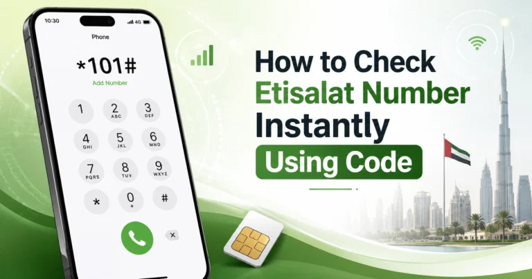 How to Check Etisalat Number
