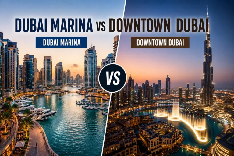 Dubai Marina vs Downtown Dubai Lifestyle